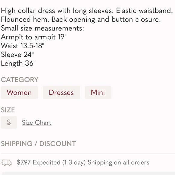 ✨ZARA✨Ruffled Print Mini Dress - Picture 7 of 7